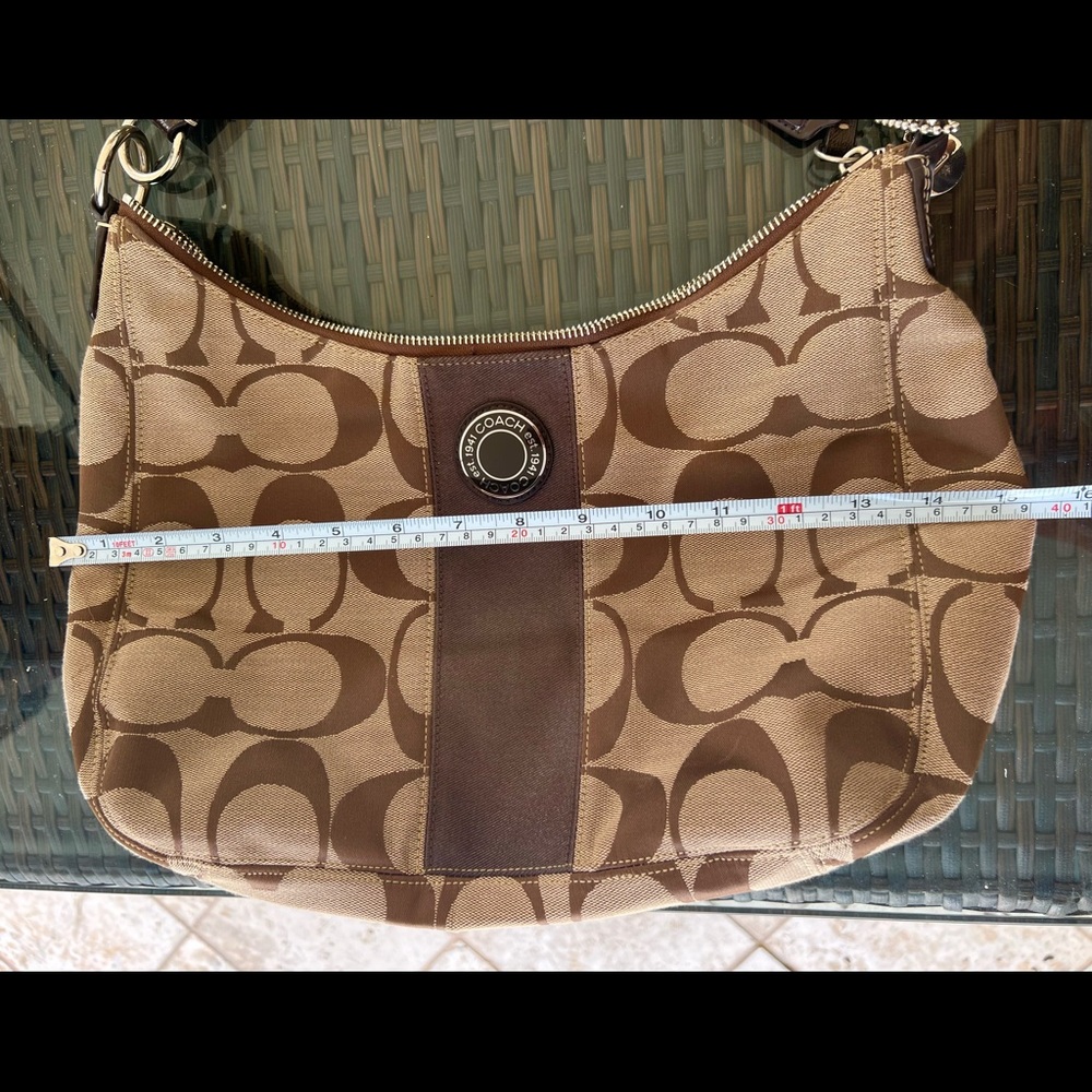 Signature COACH shoulderhandbag - Picture 6 of 10